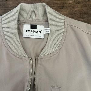 Topman bomber style jacket
